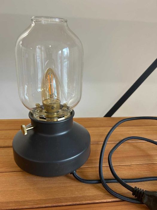 TÄRNABY - Candeeiro de mesa, intensidade regulável antracite