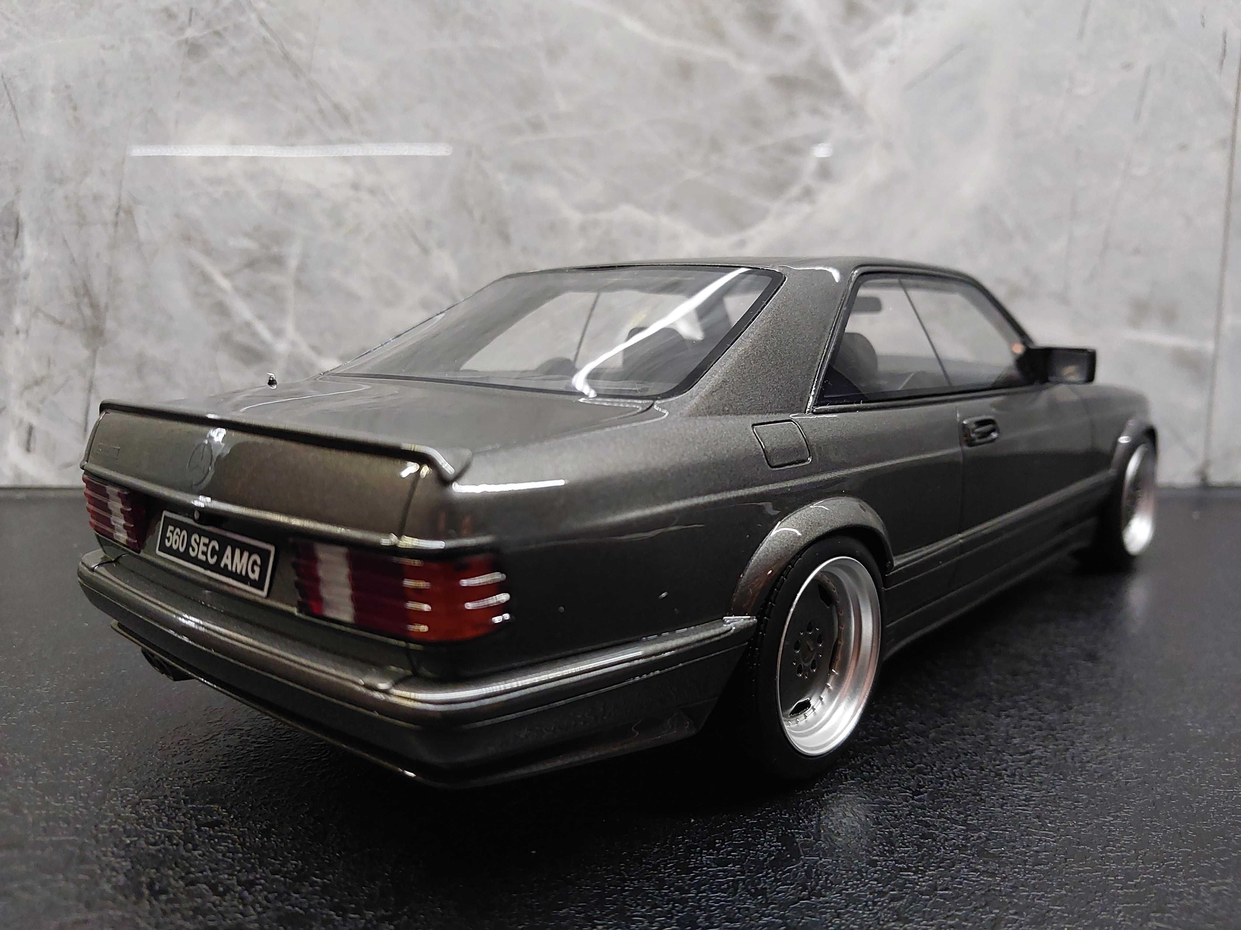 Mercedes 1:18 560 SEC AMG C126 OTTO models