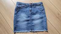 Spódniczka jeansowa miękka rozmiar XS