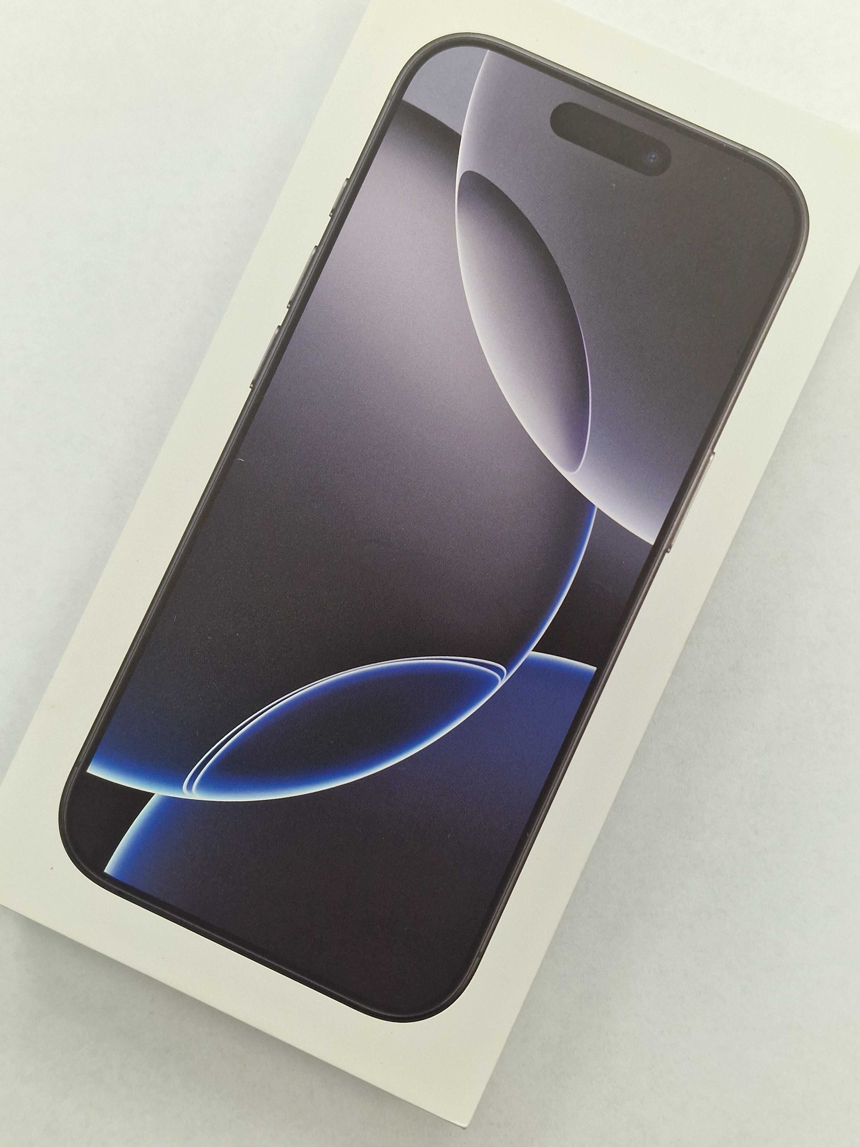 Iphone 16 PRO 128GB/ Black Titanium/ A3293/ GW12/ BEZ RAT!