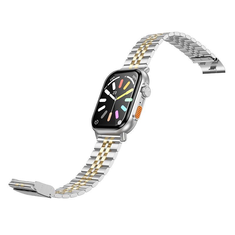 Smartwatch Hoco 2,02" TFT z fukcją rozmowy DYD02 złoto srebrny