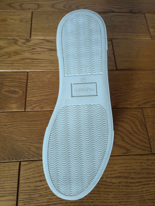 Buty Tommy Hilfiger, białe skóra
