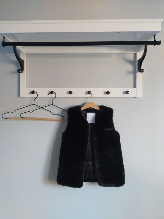 Kamizelka ze sztucznego futra, przebranie pastuszka Matalan 6 lat