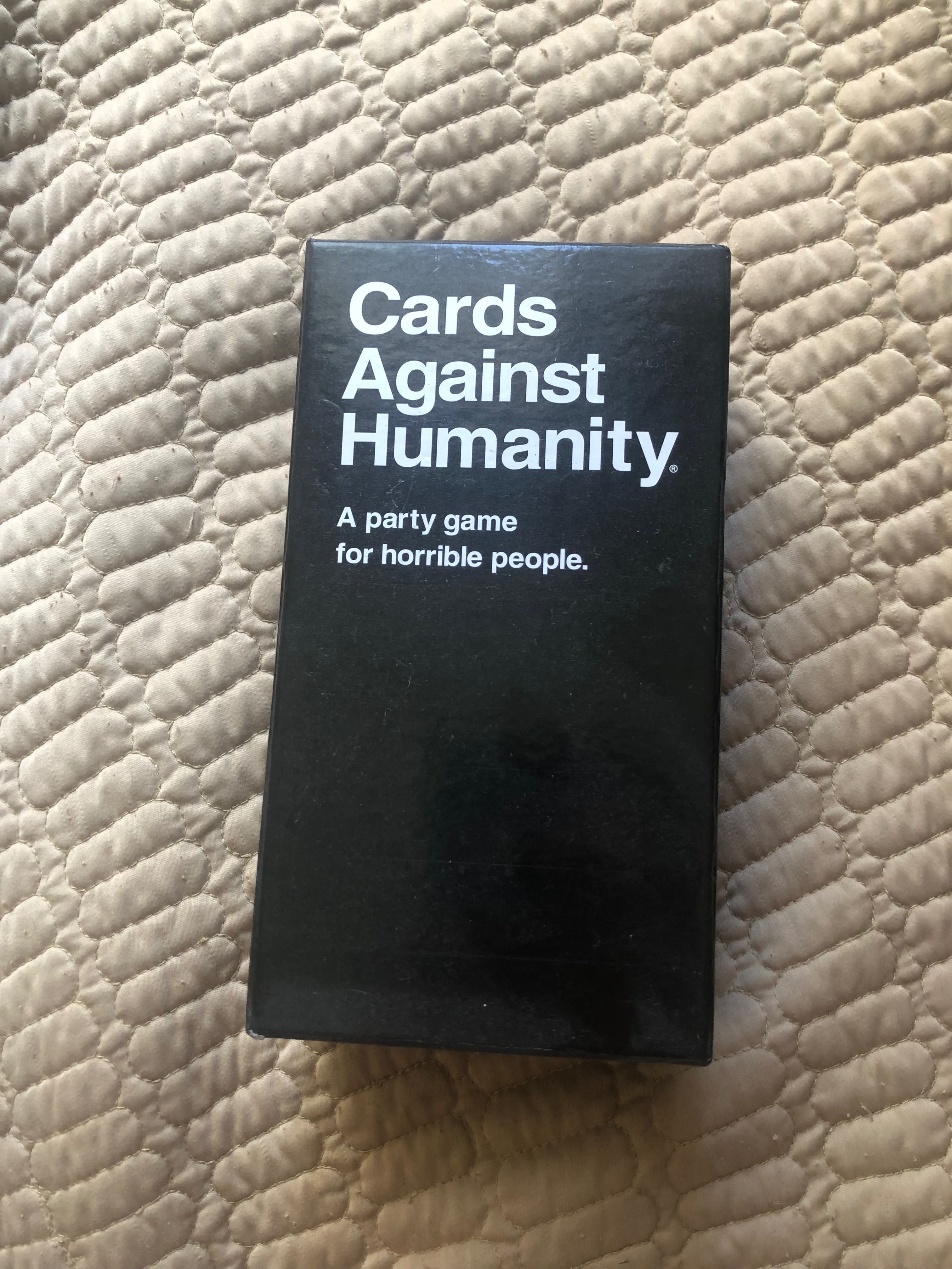 Jogo de cartas, cards agaisnt humanity