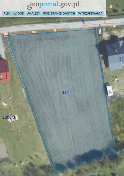 Działka budowlana Lutomia Górna