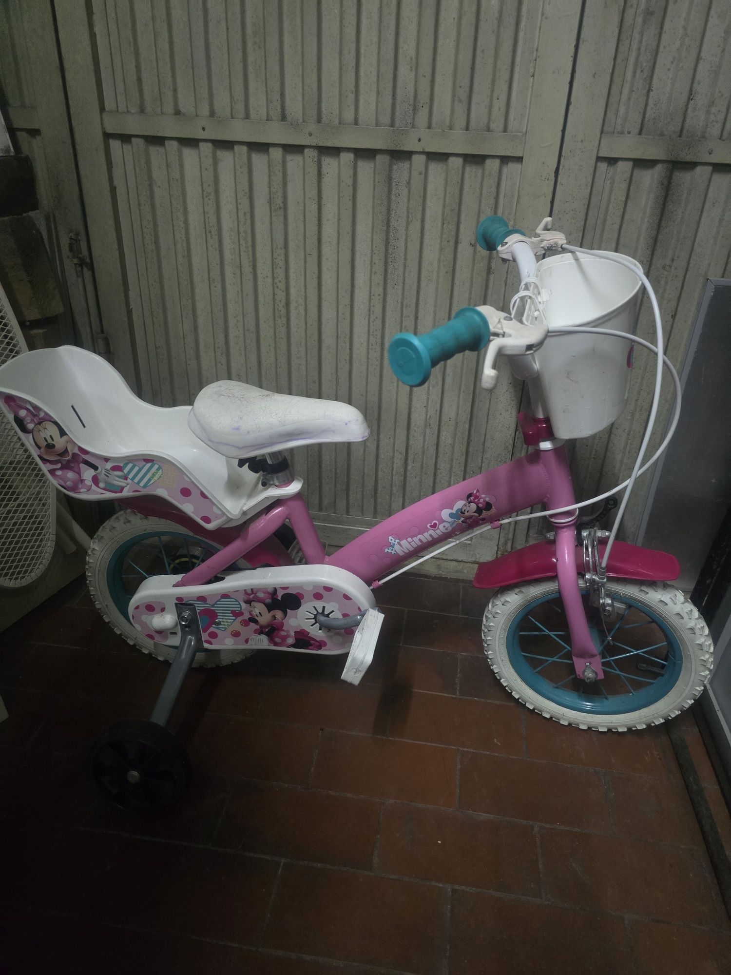 Bicicleta da Minnie como nova