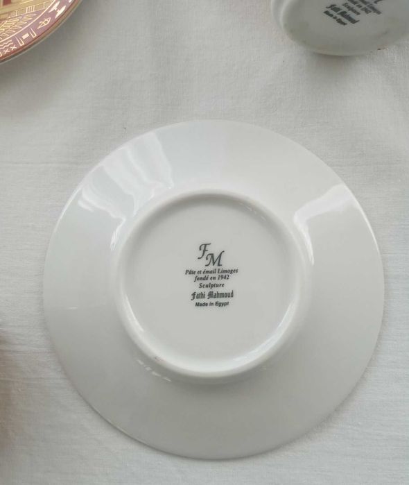 Сервиз чашки и блюдца Египет