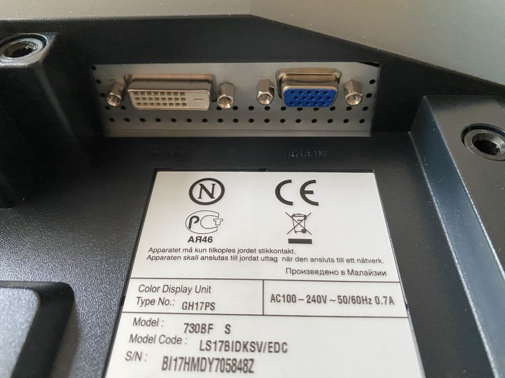 Monitor do komputera Samsung