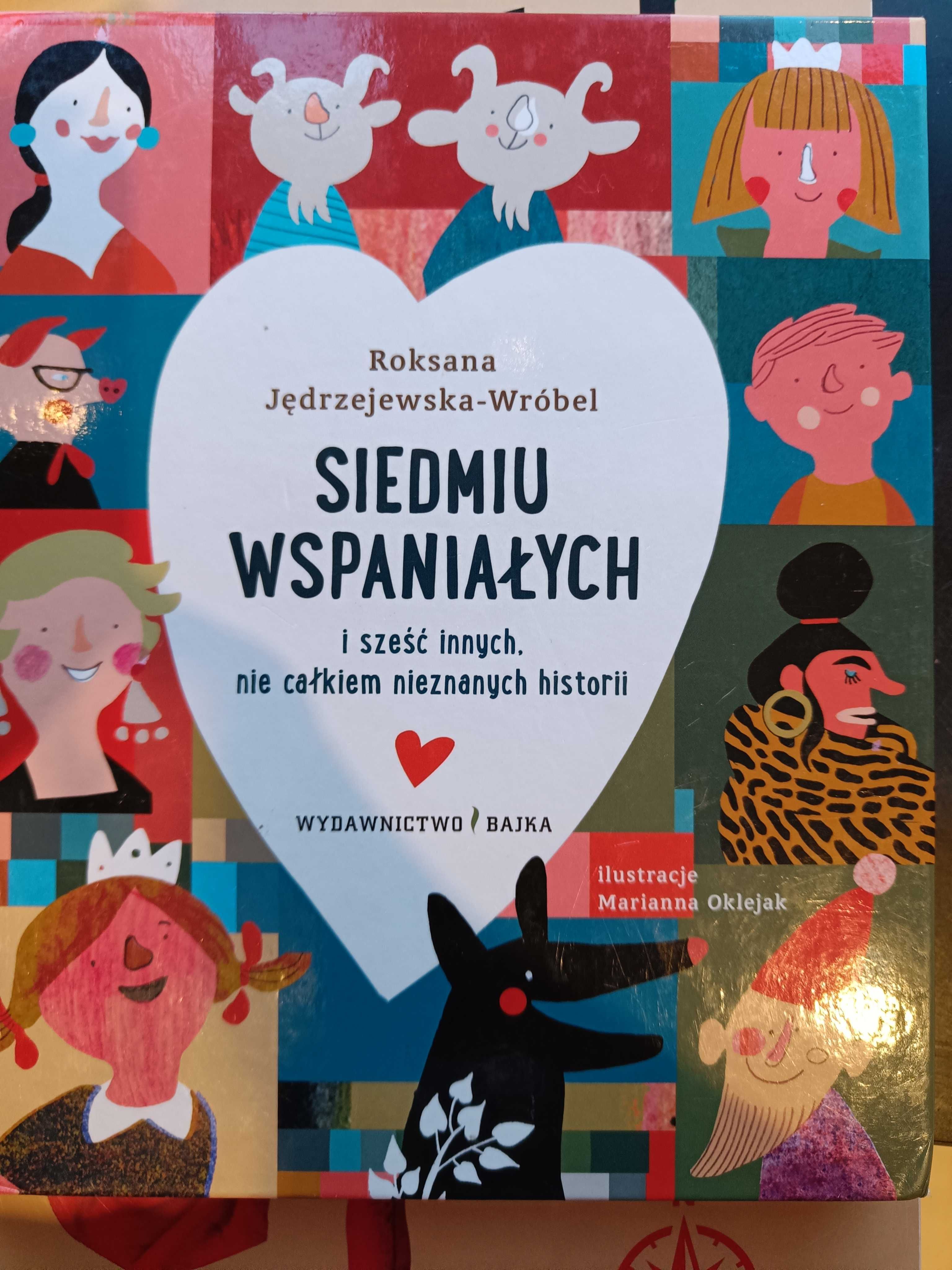 Książka dla dzieci siedmiu wspaniałych i sześć innych