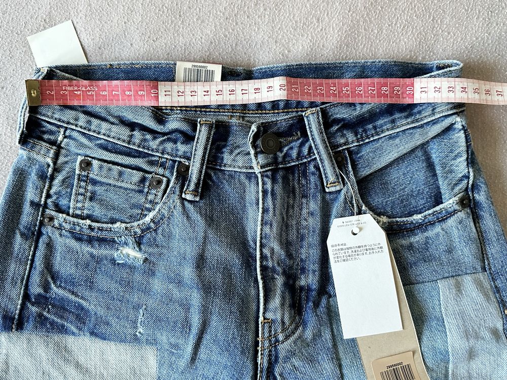 Джинсові шорти Levi’s PATCHWORK 34