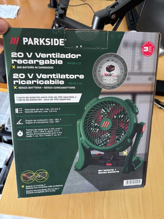 Ventilador a Bateria Parkside