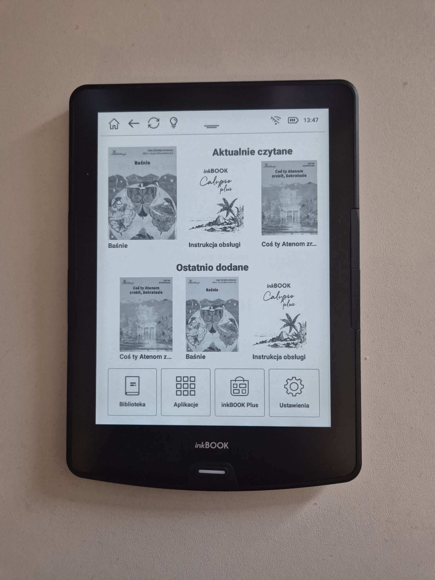 inkBOOK Calypso PLUS + etui na magnes