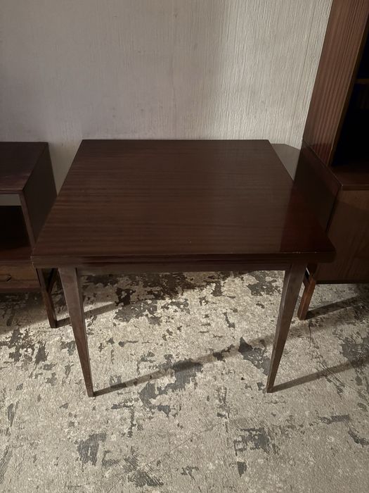 Meble z PRL-u drewniane fornirowane - 6 elementów