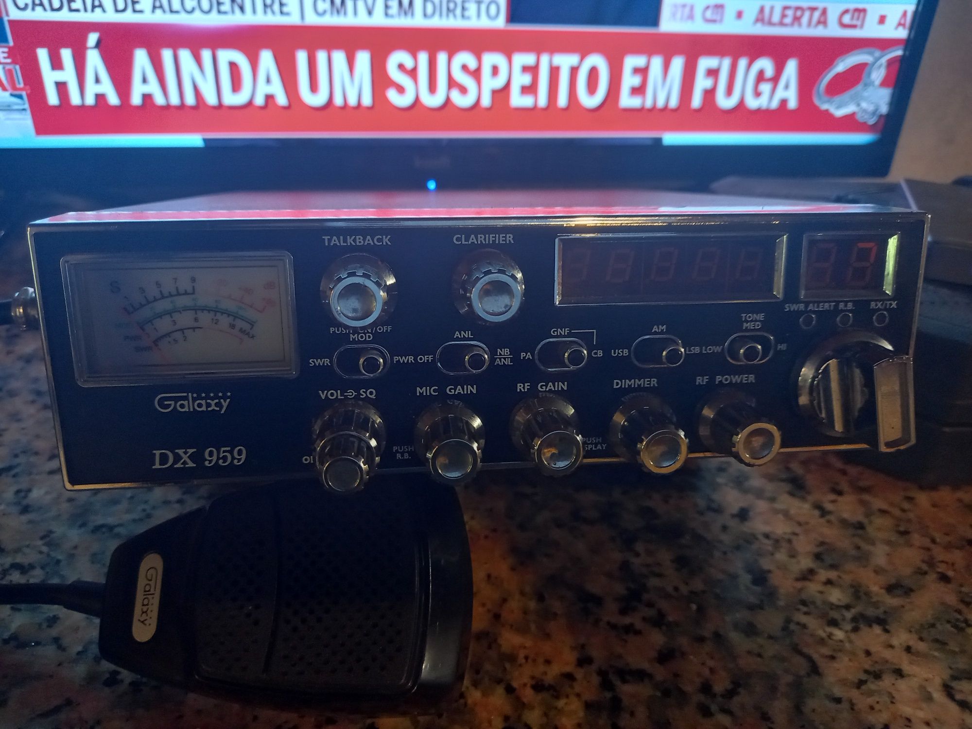 Radio cb comunicaçao galaxy