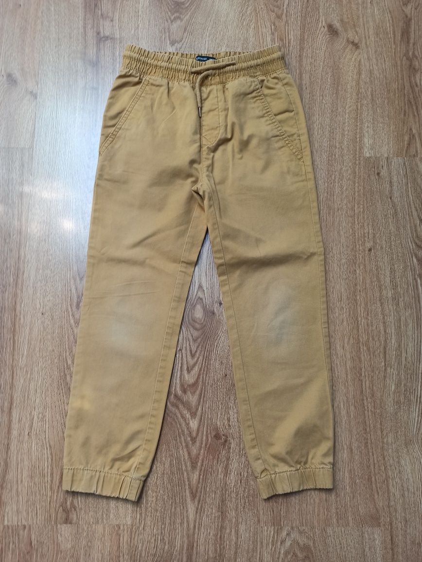 Zestaw 3 par spodnie smyk reserved 128 joggery chinos