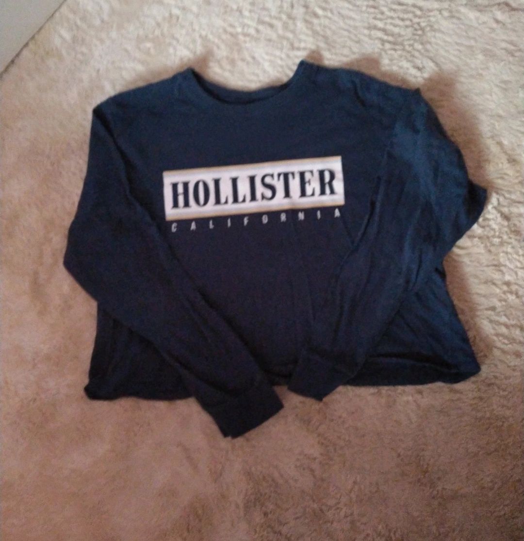 Granatowa bluza Hollister rozmiar L