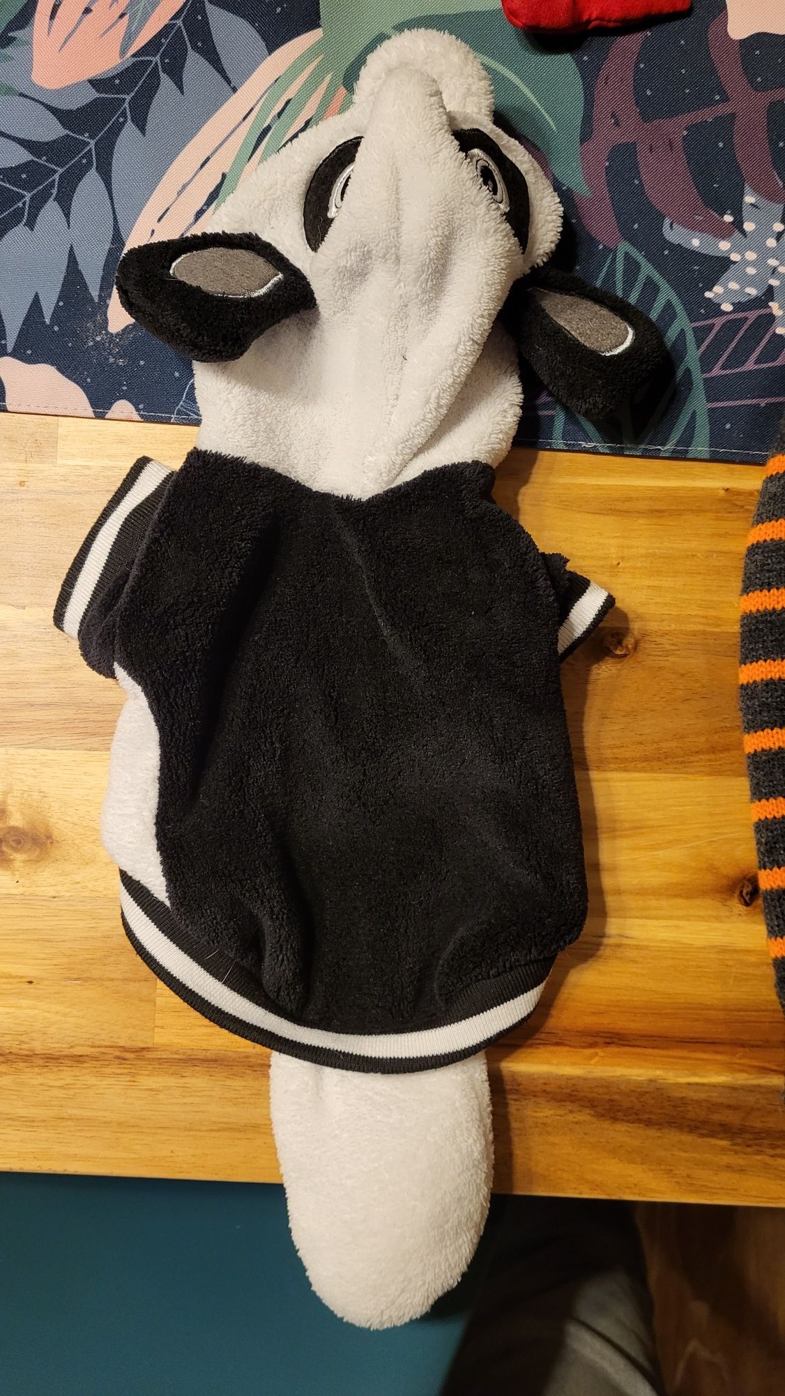Ubranko dla pieska w rozmiarze XS. Panda.