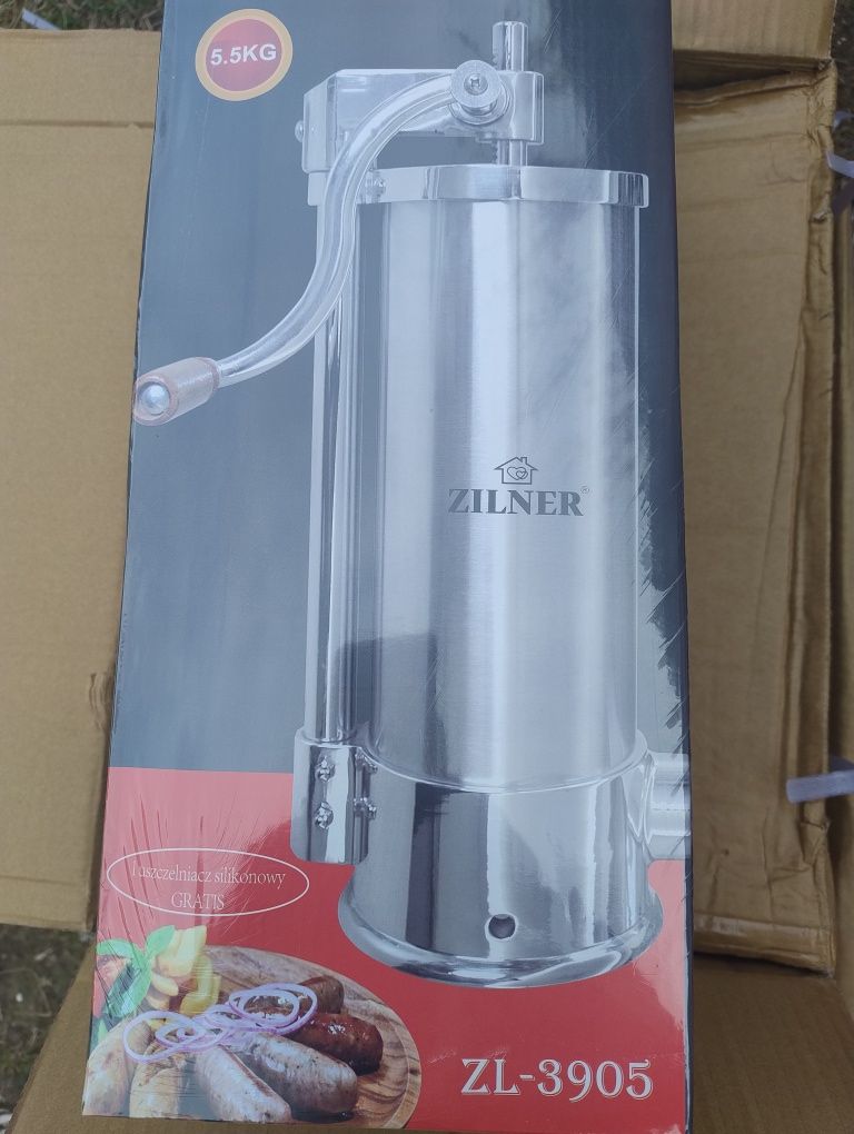 Nadziewarka pionowa 5,5kg + dodatkowy tłok silikonowy