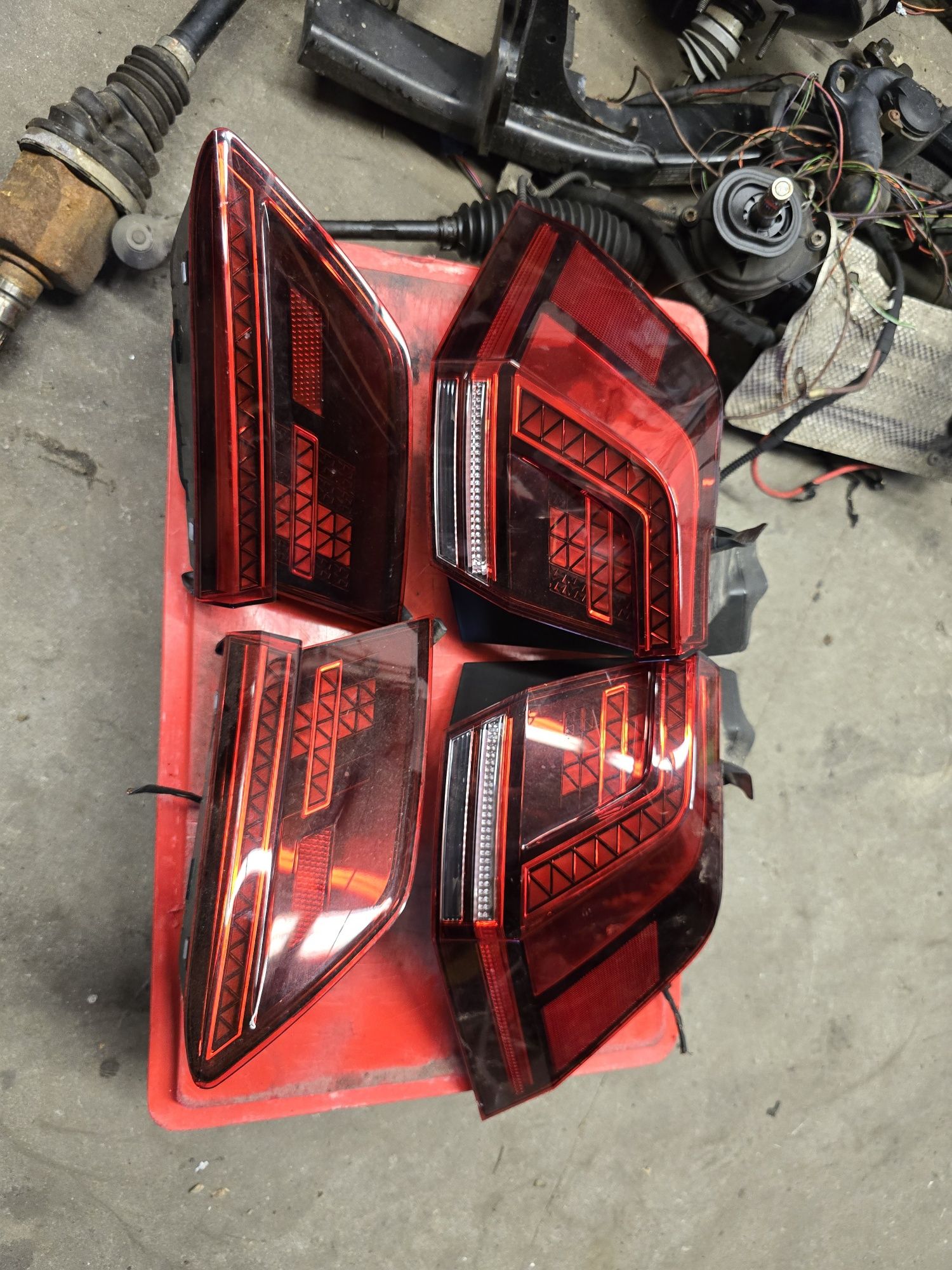 Lampy lampa tył tiguan 2 5NA