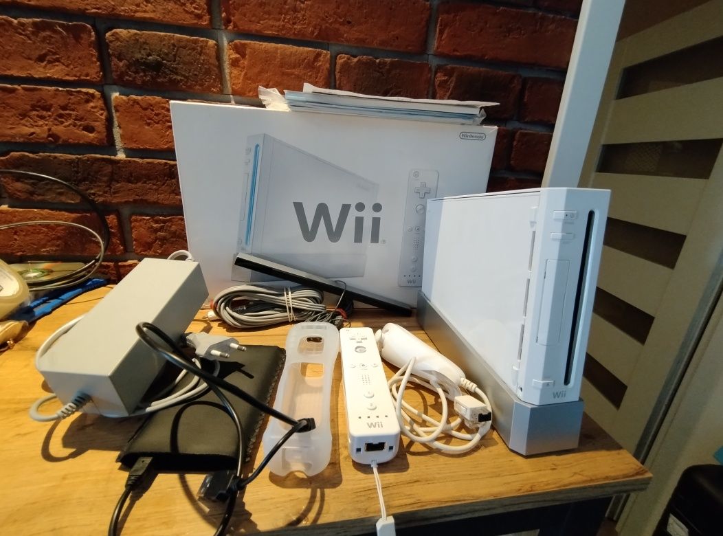 Nintendo Wii NTSC-J przerobiona BOX 250GB super stan