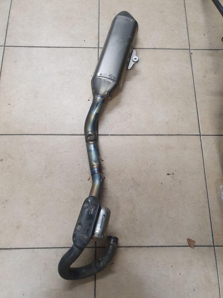 Tłumik Akrapovic kolanko Ktm Sxf Sx Exc układ wydechowy