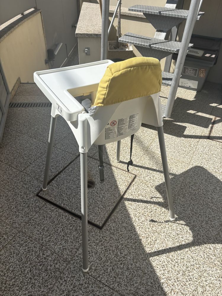 Cadeira bebé com almofada
