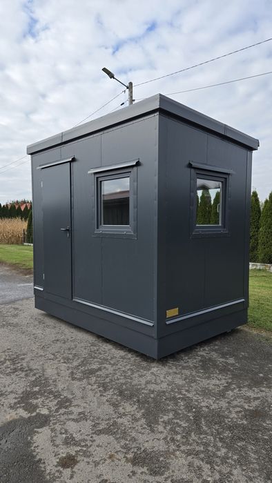 Stróżówka 2x3m Pawilon Biurowy Kontener Socjalny Portiernia Domek