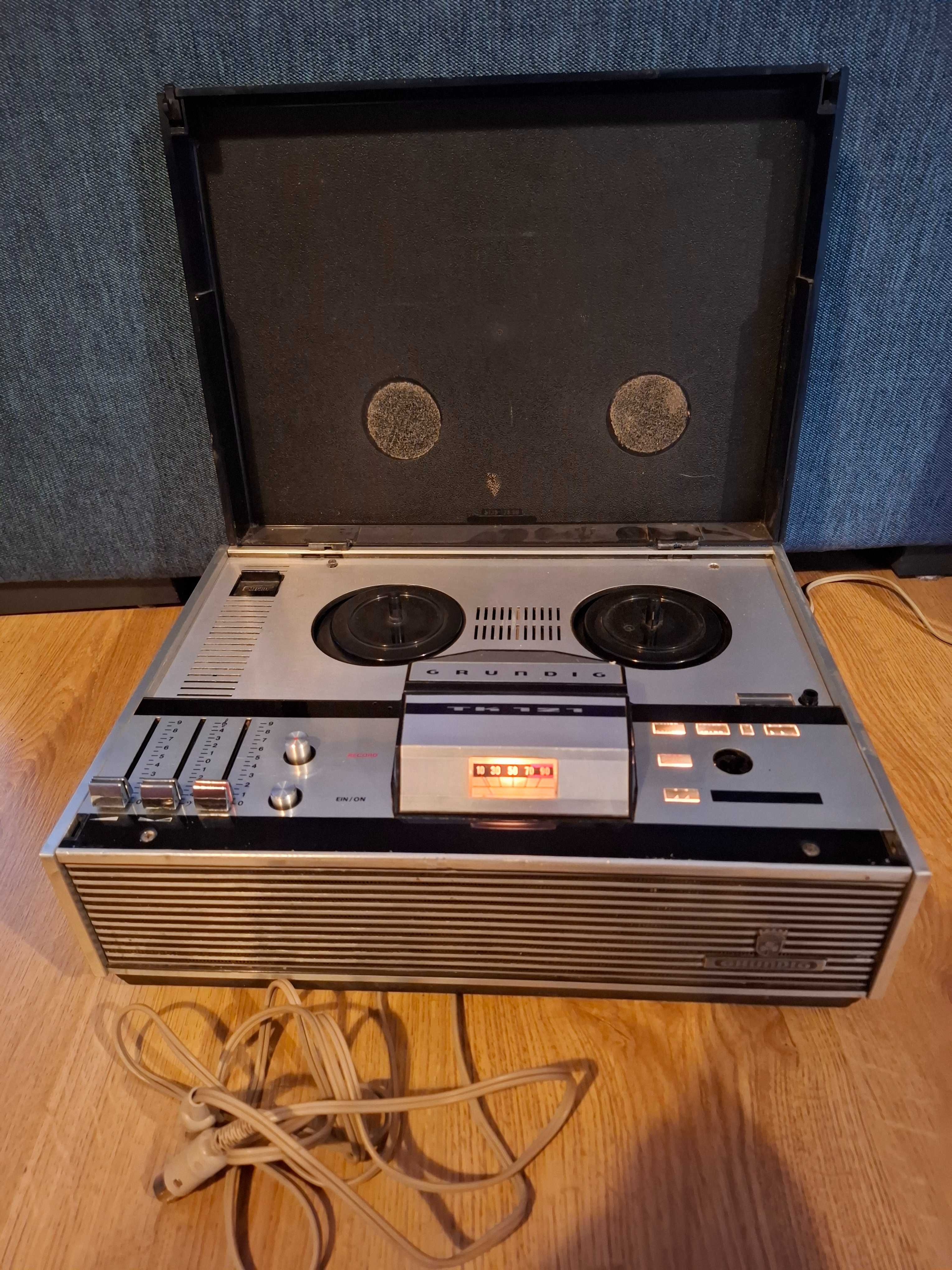 Tanio Magnetofon szpulowy Grundig Tk121