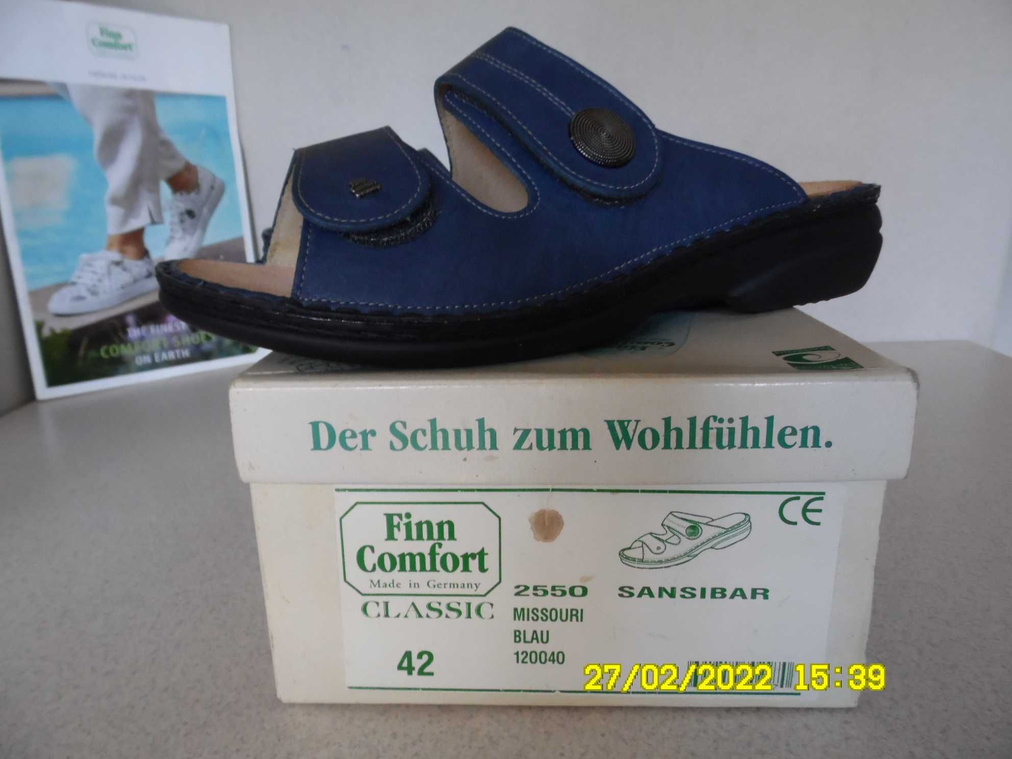 Nowe Finn Comfort - niemiecka marka,ceniona za jakość i wygodę obuwia.