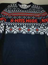 Sweter Świąteczny x-mas mode H&M