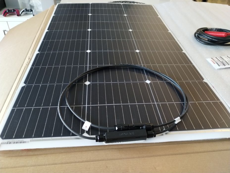Panel solarny 100w + Control+ przewody
