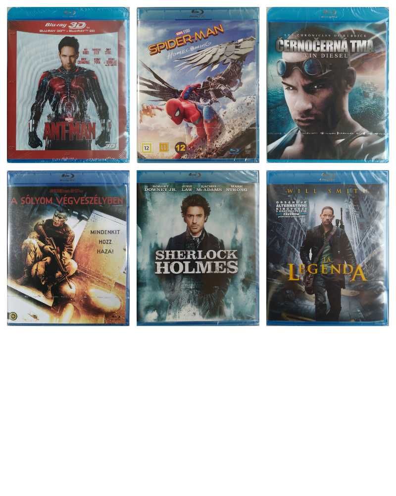 Blu-ray Диски Amaray с русским и украинским языком
