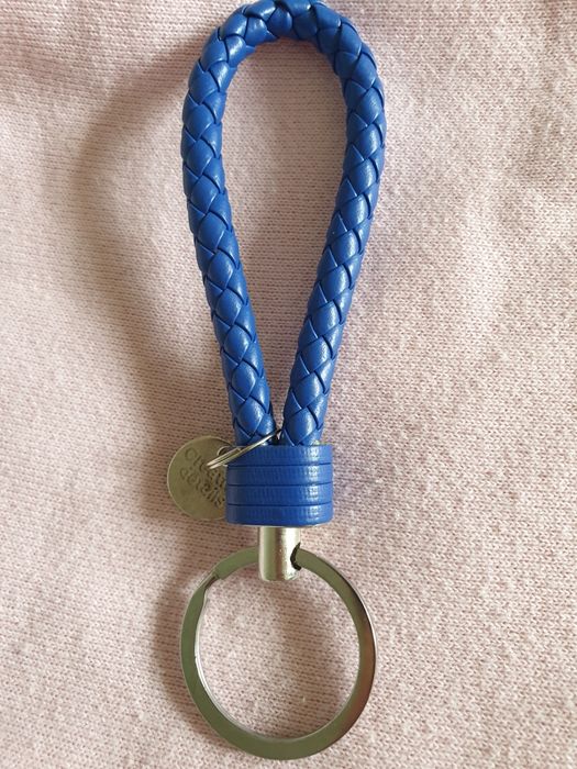 Brelok do kluczy skórzany plecionka tanio