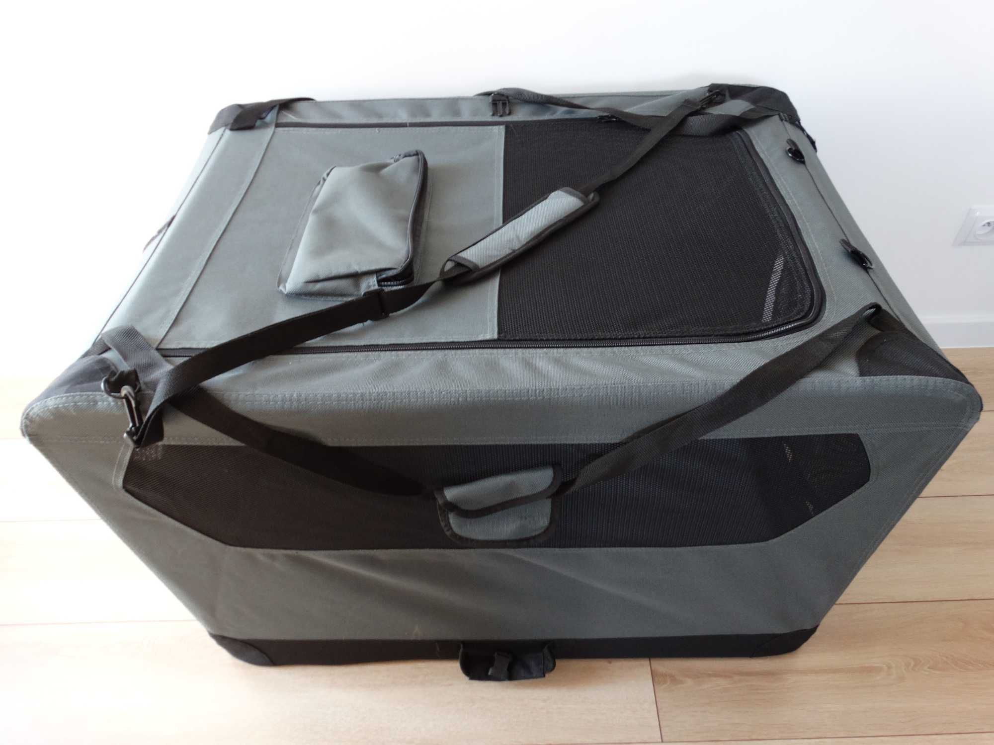 Transporter buda dla pieska 91 x 60 x 61 cm - uszkodzony