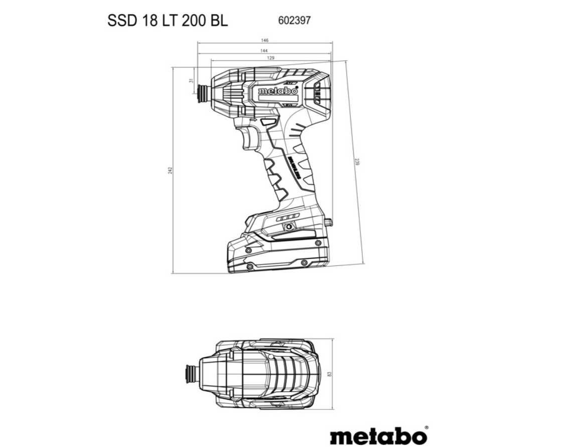 Klucz udarowy i wiertarka udarowa Metabo Combo Set 2.8.8 18V