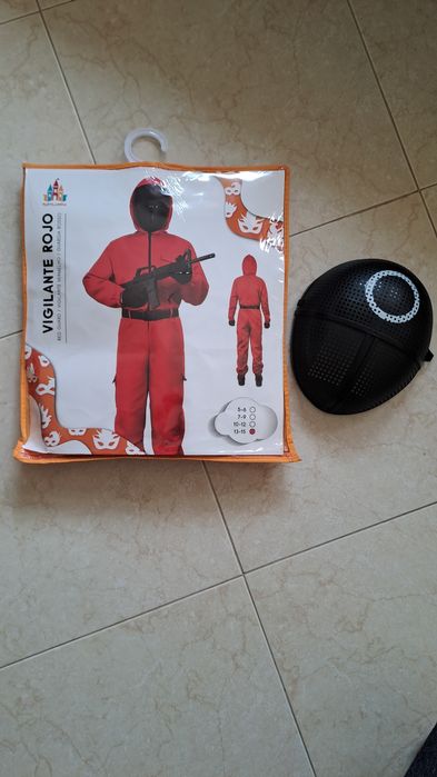 Fato Carnaval Guarda Vermelho