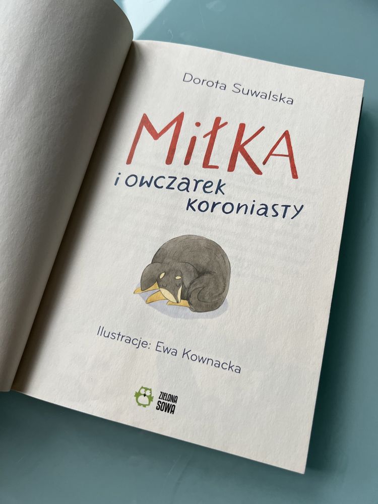 Książka Miłka i owczarek koroniasty