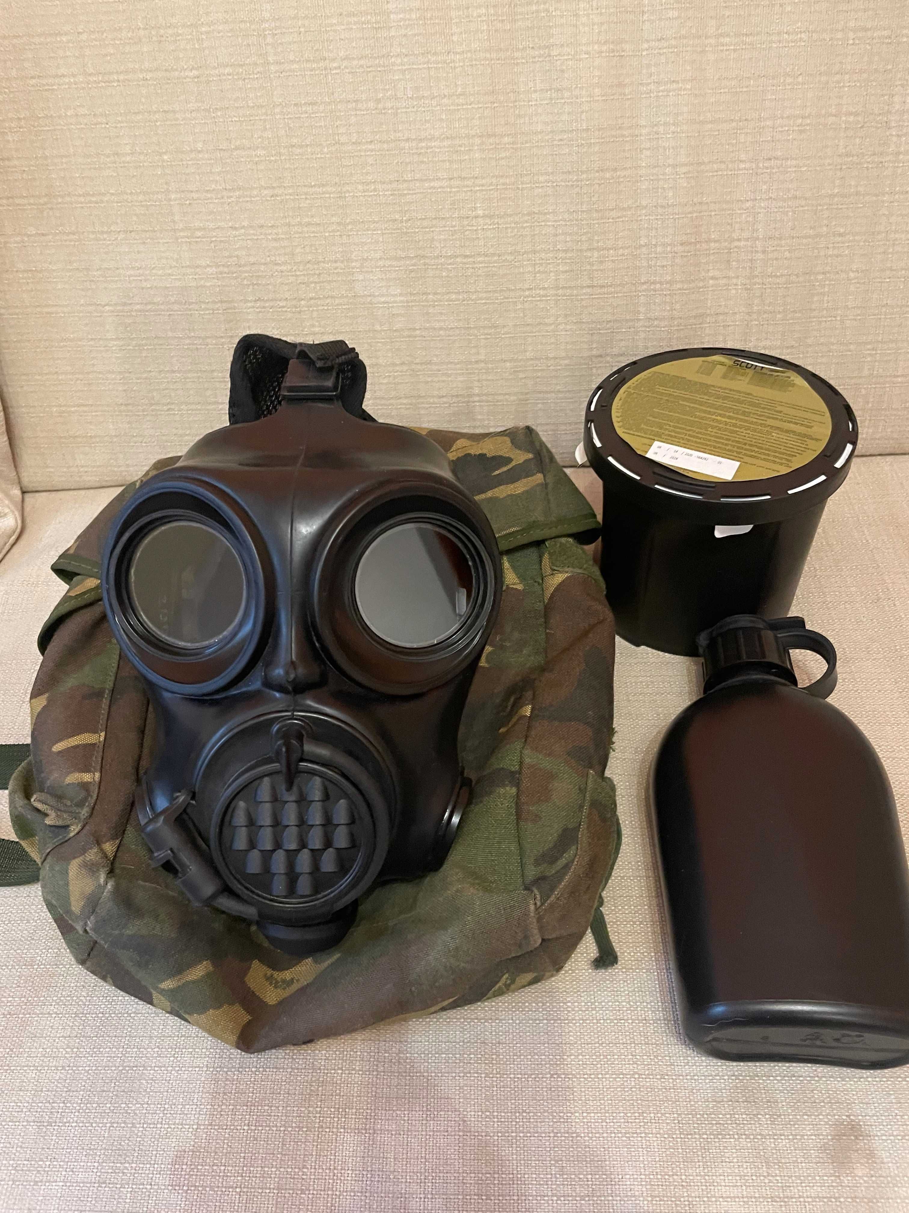 Maska przeciwgazowa OM-90 (Mira CM-7M) Rz.2 + Bidon, filtr - ulepszona