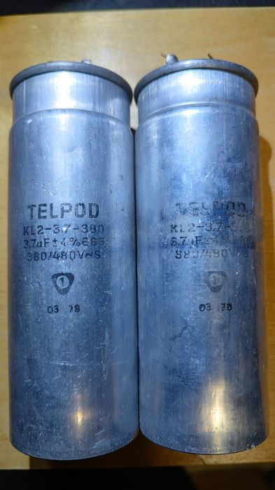Kondensatory Telpod KL2-3,7-380 cena za 2 szt