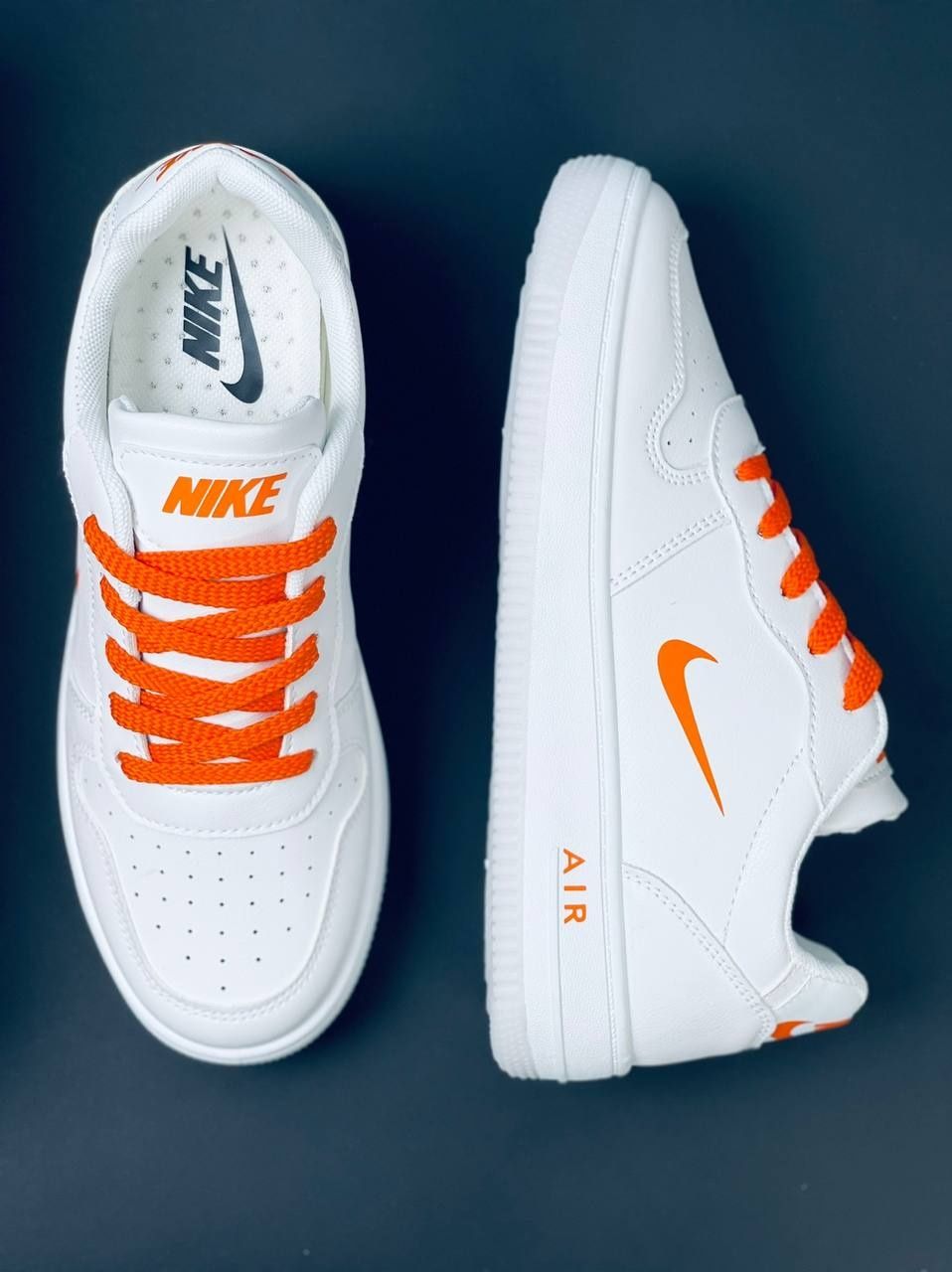 ЖЕНСКИЕ кроссовки Nike Air кеды белого цвета ФОРСЫ Найк Аир 35-41