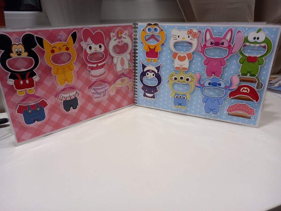 Лабубу альбом на липучках