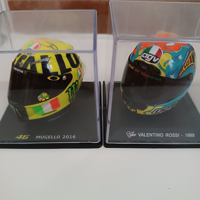 Capacetes Miniaturas MotoGP - Escala 1/5