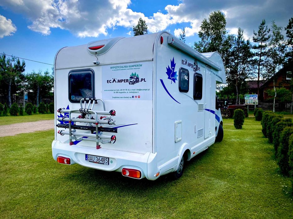 Wynajem kampera 6-os AHORN 660 - wypożyczalnia Ecamper.pl