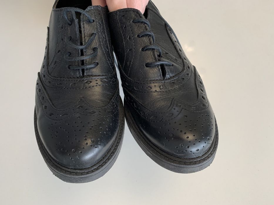 Туфли ,Броги,ботинки кожа ,ботинки 36