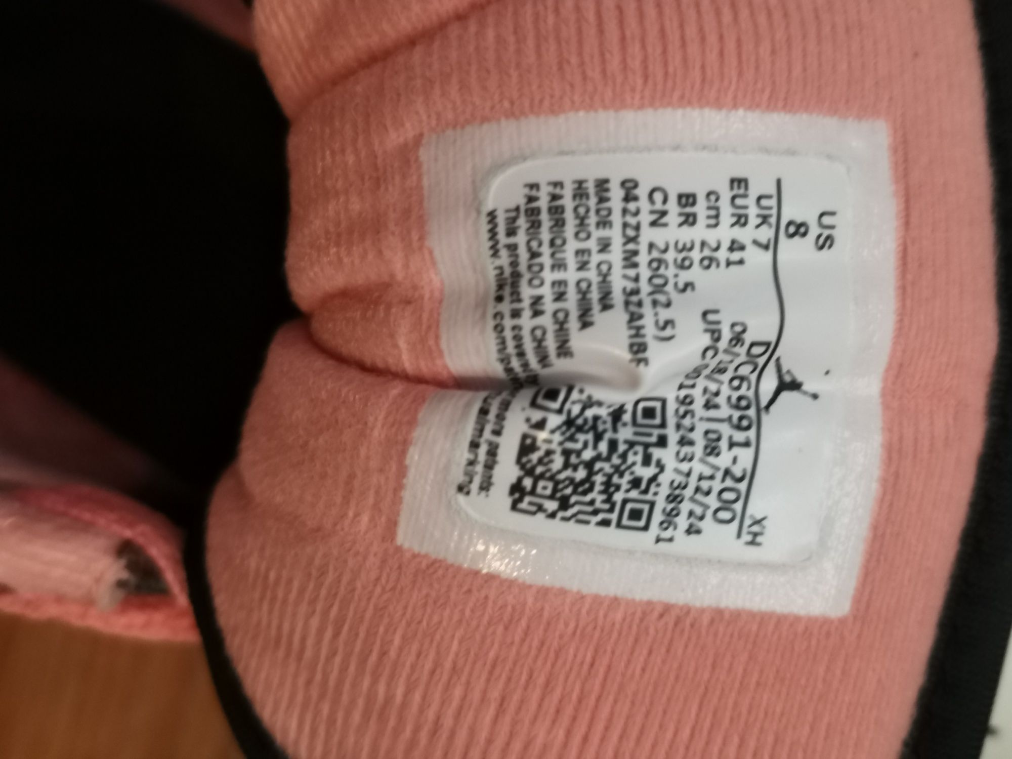 Nike jordan low se chocolate salmão DC. 6991