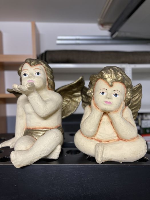Anjos decorativos de Natal