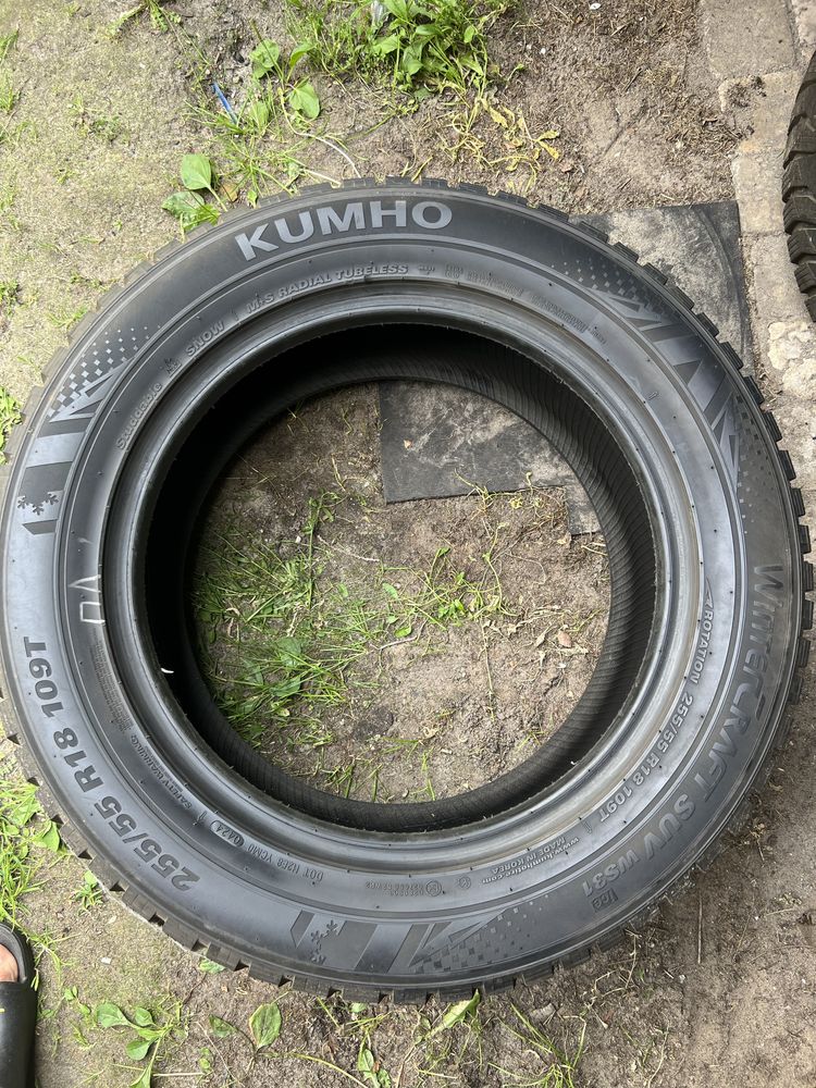 Резина зимова 255 55 r18 kunho