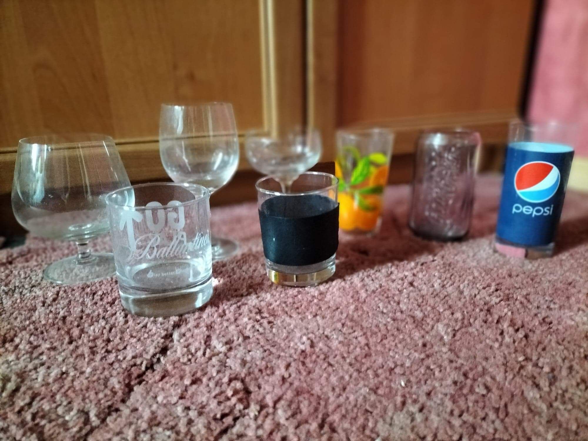 Szklo szklanki ozdoby szklane