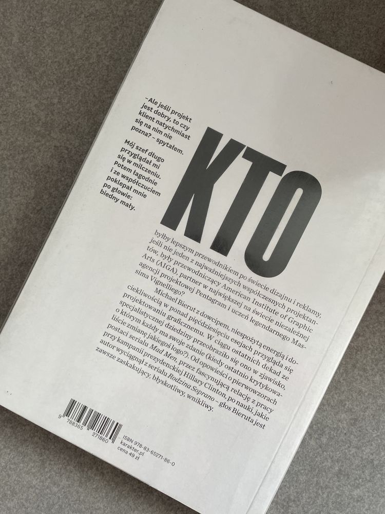 Ksiazka Raz mnie widzisz, raz nie widzisz i inne eseje Michael Bierut