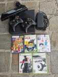 Konsola Xbox 360 S, 250gb, 2 pady, kinect, gry